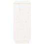 Solid white pine wood sideboard 104.5x34x80 cm by vidaXL, Sideboards - Ref: Foro24-814390, Price: 140,84 €, Discount: %