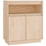 Sideboard aus massivem Kiefernholz, 70 x 34 x 80 cm von vidaXL, Sideboards - Ref: Foro24-814384, Preis: 87,23 €, Rabatt: %