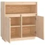 Sideboard aus massivem Kiefernholz, 70 x 34 x 80 cm von vidaXL, Sideboards - Ref: Foro24-814384, Preis: 87,23 €, Rabatt: %