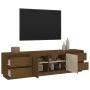 Honigbrauner TV-Schrank aus massivem Kiefernholz, 176 x 37 x 47,5 cm von vidaXL, TV-Möbel - Ref: Foro24-814322, Preis: 237,10...