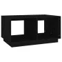 Couchtisch Massivholz Kiefer schwarz 80x50x40 cm von vidaXL, Couchtisch - Ref: Foro24-814438, Preis: 56,05 €, Rabatt: %