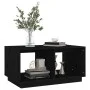 Couchtisch Massivholz Kiefer schwarz 80x50x40 cm von vidaXL, Couchtisch - Ref: Foro24-814438, Preis: 56,05 €, Rabatt: %