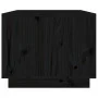 Couchtisch Massivholz Kiefer schwarz 80x50x40 cm von vidaXL, Couchtisch - Ref: Foro24-814438, Preis: 56,05 €, Rabatt: %