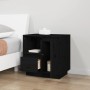 Nachttische 2 Stück aus massivem schwarzem Kiefernholz 50x34x50 cm von vidaXL, Nachttische - Ref: Foro24-814488, Preis: 105,3...