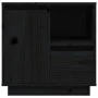Mesitas de noche 2 uds madera maciza de pino negro 50x34x50 cm de vidaXL, Mesitas de noche - Ref: Foro24-814488, Precio: 93,8...