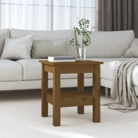 Solid honey brown pine wood coffee table 35x35x40 cm by vidaXL, Coffee table - Ref: Foro24-814262, Price: 31,82 €, Discount: %