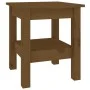 Solid honey brown pine wood coffee table 35x35x40 cm by vidaXL, Coffee table - Ref: Foro24-814262, Price: 31,82 €, Discount: %