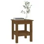 Solid honey brown pine wood coffee table 35x35x40 cm by vidaXL, Coffee table - Ref: Foro24-814262, Price: 31,82 €, Discount: %
