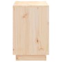 Solid pine wood shoe cabinet 110x34x52 cm by vidaXL, Shoe racks and shoe organizers - Ref: Foro24-814444, Price: 87,92 €, Dis...