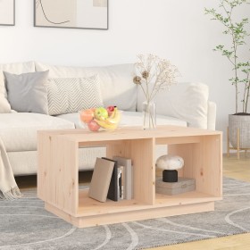 Couchtisch aus massivem Kiefernholz, 80 x 50 x 40 cm von vidaXL, Couchtisch - Ref: Foro24-814434, Preis: 52,71 €, Rabatt: %