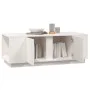 Couchtisch aus massivem weißem Kiefernholz, 110 x 50 x 40 cm von vidaXL, Couchtisch - Ref: Foro24-814430, Preis: 91,58 €, Rab...