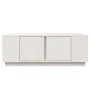 Couchtisch aus massivem weißem Kiefernholz, 110 x 50 x 40 cm von vidaXL, Couchtisch - Ref: Foro24-814430, Preis: 92,41 €, Rab...