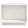 Couchtisch aus massivem weißem Kiefernholz, 110 x 50 x 40 cm von vidaXL, Couchtisch - Ref: Foro24-814430, Preis: 92,41 €, Rab...
