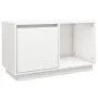 TV-Ständer aus massivem Kiefernholz weiß 74x35x44 cm von vidaXL, TV-Möbel - Ref: Foro24-814335, Preis: 48,34 €, Rabatt: %