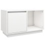 TV-Ständer aus massivem Kiefernholz weiß 74x35x44 cm von vidaXL, TV-Möbel - Ref: Foro24-814335, Preis: 48,88 €, Rabatt: %
