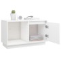 TV-Ständer aus massivem Kiefernholz weiß 74x35x44 cm von vidaXL, TV-Möbel - Ref: Foro24-814335, Preis: 48,88 €, Rabatt: %