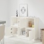 Sideboard aus massivem weißem Kiefernholz, 110,5 x 35 x 80 cm von vidaXL, Sideboards - Ref: Foro24-814355, Preis: 118,51 €, R...
