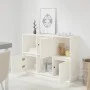 Solid white pine wood sideboard 110.5x35x80 cm by vidaXL, Sideboards - Ref: Foro24-814355, Price: 116,97 €, Discount: %