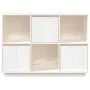 Solid white pine wood sideboard 110.5x35x80 cm by vidaXL, Sideboards - Ref: Foro24-814355, Price: 116,97 €, Discount: %