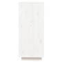 Sideboard aus massivem weißem Kiefernholz, 110,5 x 35 x 80 cm von vidaXL, Sideboards - Ref: Foro24-814355, Preis: 118,51 €, R...