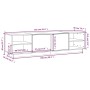 TV-Schrank aus massivem Kiefernholz, 156 x 40 x 40 cm von vidaXL, TV-Möbel - Ref: Foro24-814454, Preis: 99,60 €, Rabatt: %
