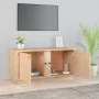 TV-Schrank aus massivem Kiefernholz, 80 x 35 x 40,5 cm von vidaXL, TV-Möbel - Ref: Foro24-814469, Preis: 55,14 €, Rabatt: %