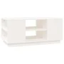Couchtisch aus massivem weißem Kiefernholz, 90 x 49 x 40,5 cm von vidaXL, Couchtisch - Ref: Foro24-814400, Preis: 77,27 €, Ra...