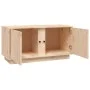 TV-Schrank aus massivem Kiefernholz, 80 x 35 x 40,5 cm von vidaXL, TV-Möbel - Ref: Foro24-814469, Preis: 55,14 €, Rabatt: %