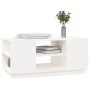 Couchtisch aus massivem weißem Kiefernholz, 90 x 49 x 40,5 cm von vidaXL, Couchtisch - Ref: Foro24-814400, Preis: 77,27 €, Ra...