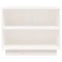 Mesa de centro de madera maciza de pino blanco 90x49x40,5 cm de vidaXL, Mesas de centro - Ref: Foro24-814400, Precio: 78,00 €...