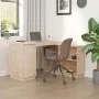 Solid pine wood desk 110x50x75 cm by vidaXL, Desks - Ref: Foro24-814504, Price: 168,06 €, Discount: %