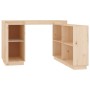 Schreibtisch aus massivem Kiefernholz, 110 x 50 x 75 cm von vidaXL, Schreibtische - Ref: Foro24-814504, Preis: 168,42 €, Raba...