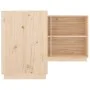 Solid pine wood desk 110x50x75 cm by vidaXL, Desks - Ref: Foro24-814504, Price: 168,06 €, Discount: %