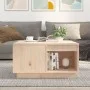 Solid pine wood coffee table 60x61x32.5 cm by vidaXL, Coffee table - Ref: Foro24-814529, Price: 79,47 €, Discount: %