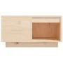 Solid pine wood coffee table 60x61x32.5 cm by vidaXL, Coffee table - Ref: Foro24-814529, Price: 79,47 €, Discount: %