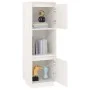 Aparador alto de madera maciza de pino banco 38x35x117 cm de vidaXL, Aparadores - Ref: Foro24-814360, Precio: 64,81 €, Descue...