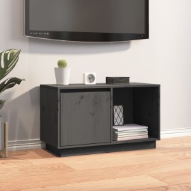 Solid pine wood TV cabinet 74x35x44 cm by vidaXL, TV Furniture - Ref: Foro24-814336, Price: 39,64 €, Discount: %