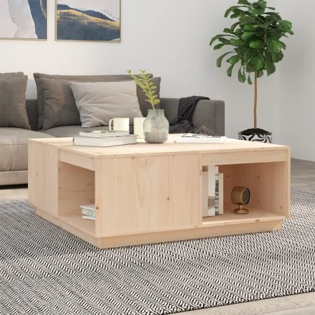 Couchtisch aus massivem Kiefernholz, 100 x 101 x 40,5 cm von vidaXL, Couchtisch - Ref: Foro24-814519, Preis: 144,73 €, Rabatt: %