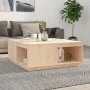 Mesa de centro de madera maciza de pino 100x101x40,5 cm de vidaXL, Mesas de centro - Ref: Foro24-814519, Precio: 144,72 €, De...