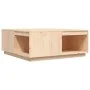 Couchtisch aus massivem Kiefernholz, 100 x 101 x 40,5 cm von vidaXL, Couchtisch - Ref: Foro24-814519, Preis: 144,73 €, Rabatt: %
