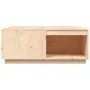 Mesa de centro de madera maciza de pino 100x101x40,5 cm de vidaXL, Mesas de centro - Ref: Foro24-814519, Precio: 144,72 €, De...