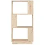 Estantería/divisor de espacios madera maciza pino 51x25x101 cm de vidaXL, Librerías y estanterías - Ref: Foro24-814034, Preci...
