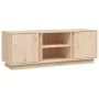 TV-Schrank aus massivem Kiefernholz, 110 x 35 x 40,5 cm von vidaXL, TV-Möbel - Ref: Foro24-814474, Preis: 70,25 €, Rabatt: %