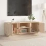 TV-Schrank aus massivem Kiefernholz, 110 x 35 x 40,5 cm von vidaXL, TV-Möbel - Ref: Foro24-814474, Preis: 70,25 €, Rabatt: %