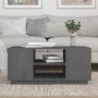 Gray solid pine wood coffee table 90x49x40.5 cm by vidaXL, Coffee table - Ref: Foro24-814401, Price: 73,82 €, Discount: %