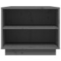 Gray solid pine wood coffee table 90x49x40.5 cm by vidaXL, Coffee table - Ref: Foro24-814401, Price: 73,82 €, Discount: %