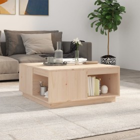Couchtisch aus massivem Kiefernholz, 80 x 81 x 36,5 cm von vidaXL, Couchtisch - Ref: Foro24-814524, Preis: 105,57 €, Rabatt: %