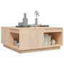 Solid pine wood coffee table 80x81x36.5 cm by vidaXL, Coffee table - Ref: Foro24-814524, Price: 105,50 €, Discount: %