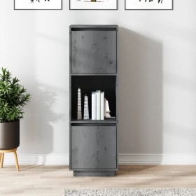 Tall solid pine wood sideboard 38x35x117 cm by vidaXL, Sideboards - Ref: Foro24-814361, Price: 61,76 €, Discount: %