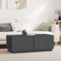 Grauer Couchtisch aus massivem Kiefernholz 110x50x40 cm von vidaXL, Couchtisch - Ref: Foro24-814431, Preis: 84,76 €, Rabatt: %
